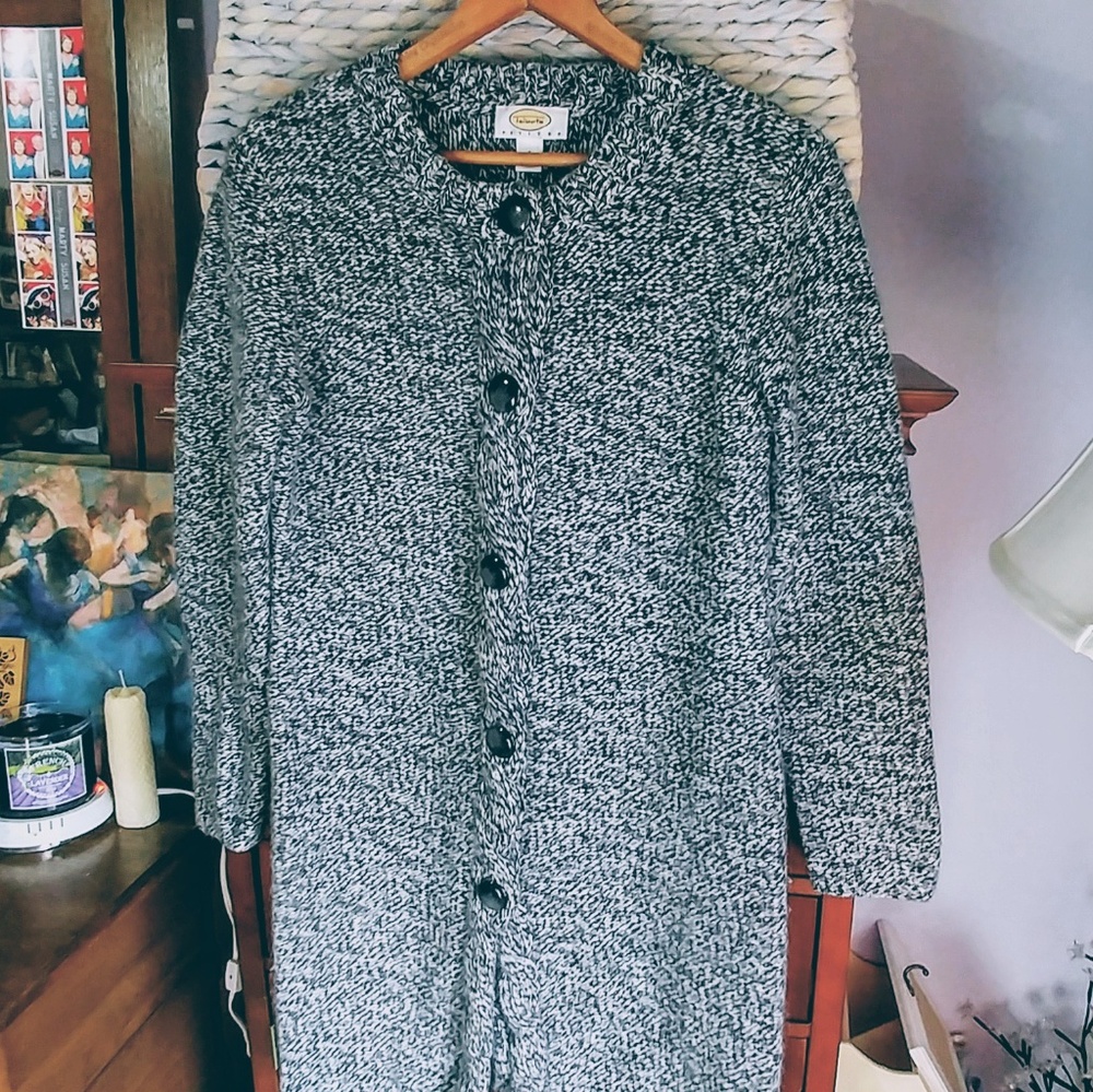 Talbots Petites Sweater Coat